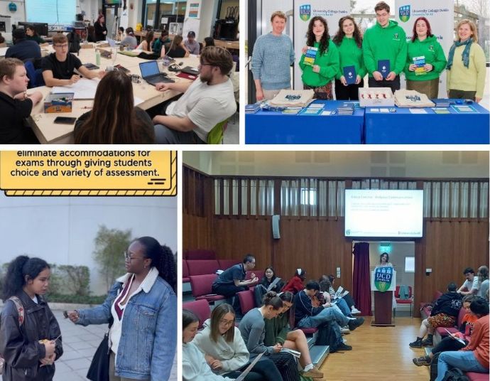 Student Partner engaging in various activities throughout the year